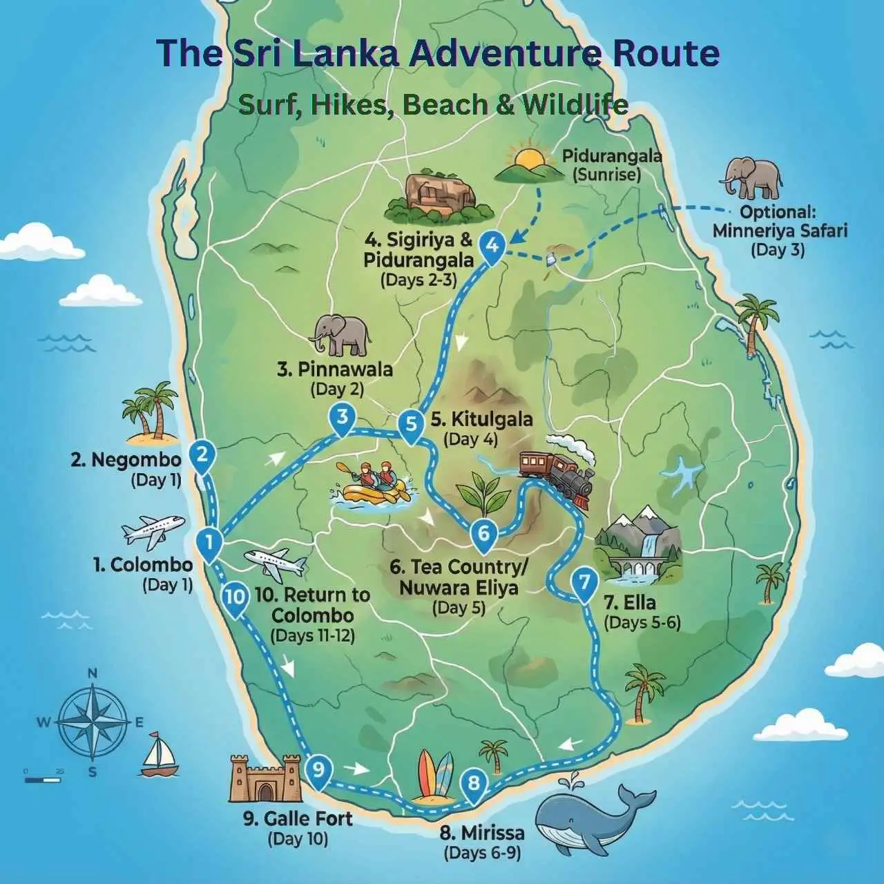 Tour Route Map